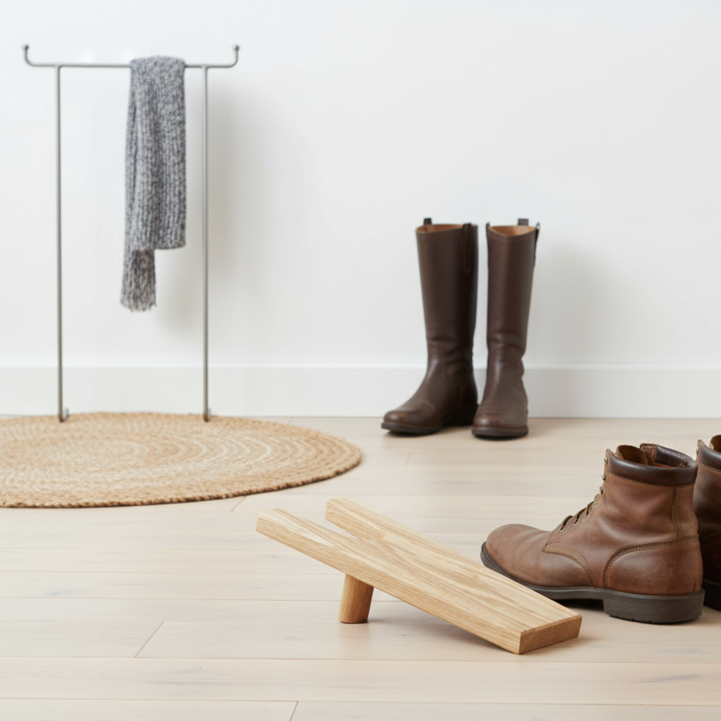 Oak boot jack