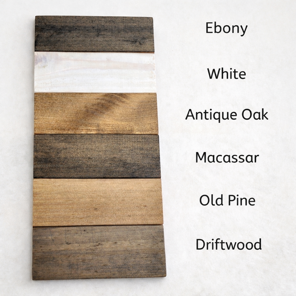 Wall mounted wooden kitchen roll holder with shelf available in a range of colours 