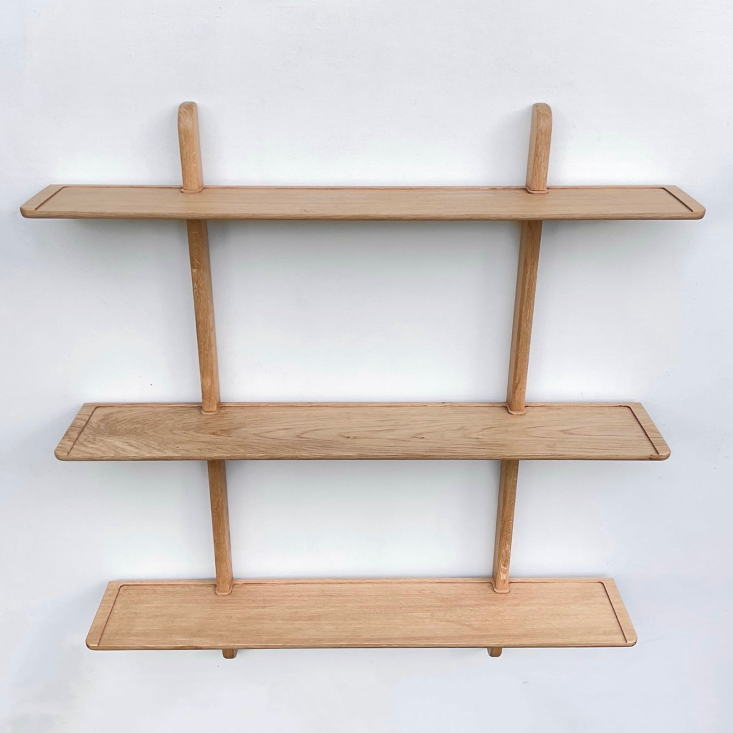 Large oak shelf unit