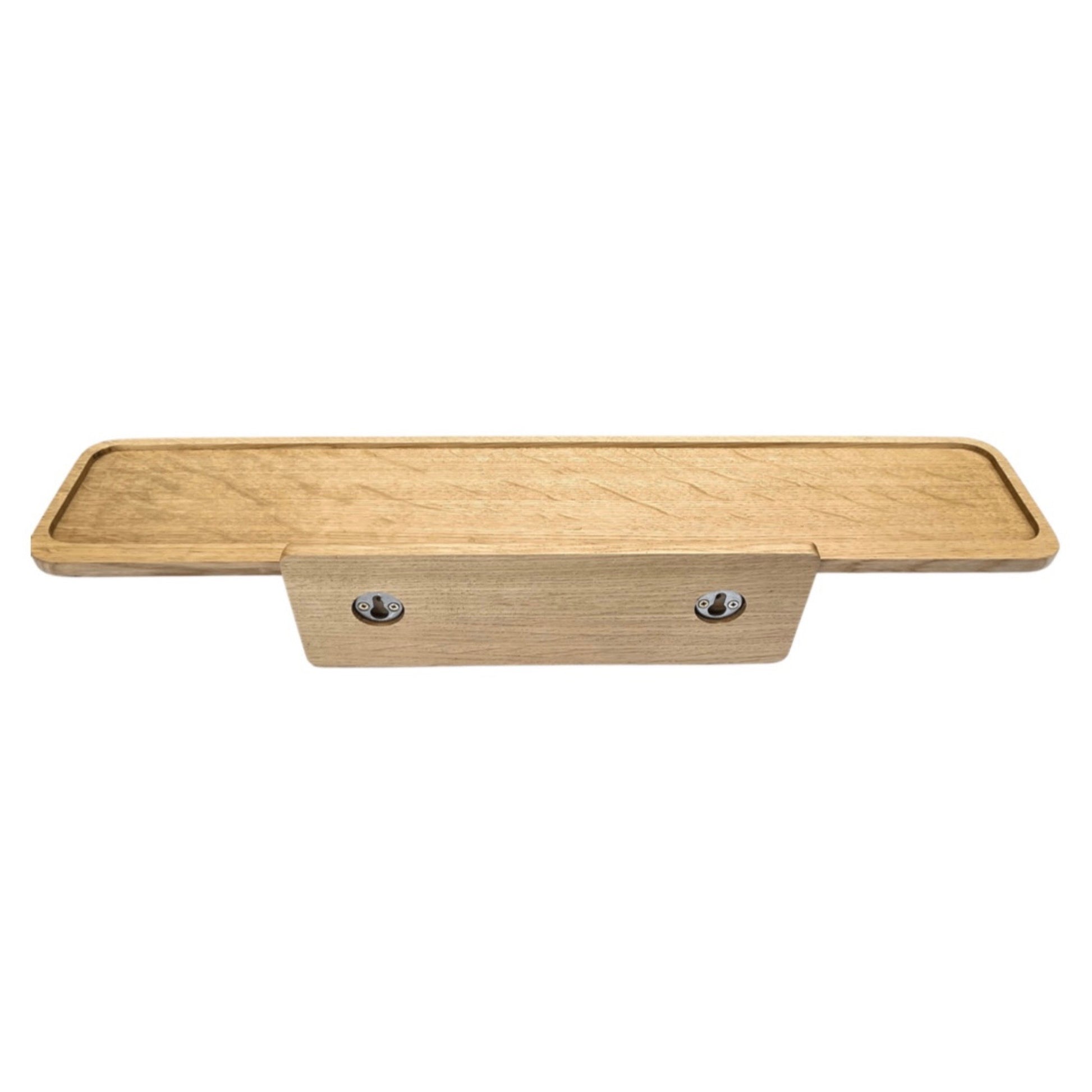 Handmade oak Scandinavian style wall shelf wall hangers