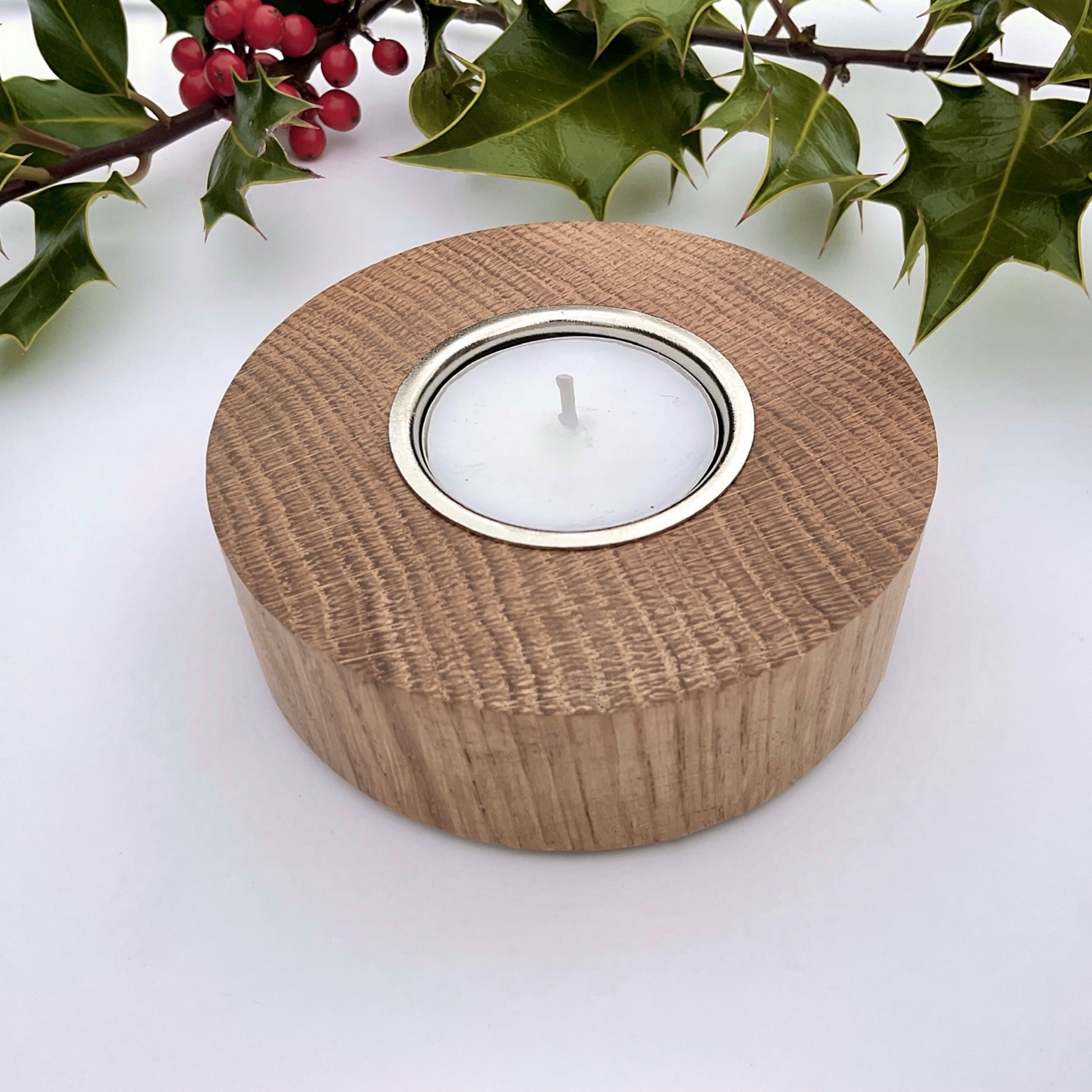 Wooden Tea Light Holder